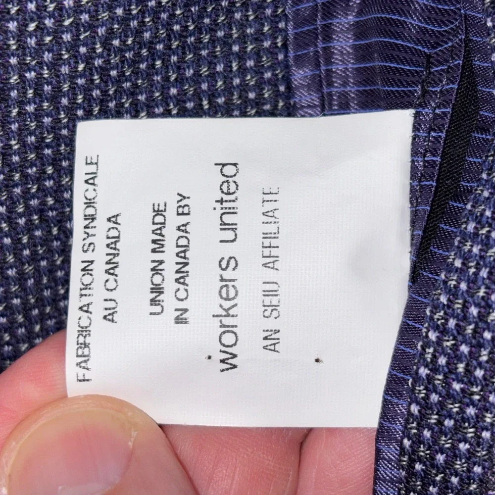 Ted Baker London Endurance Purple Wool Blazer Sport Coat Konan SPJ 38S Canada